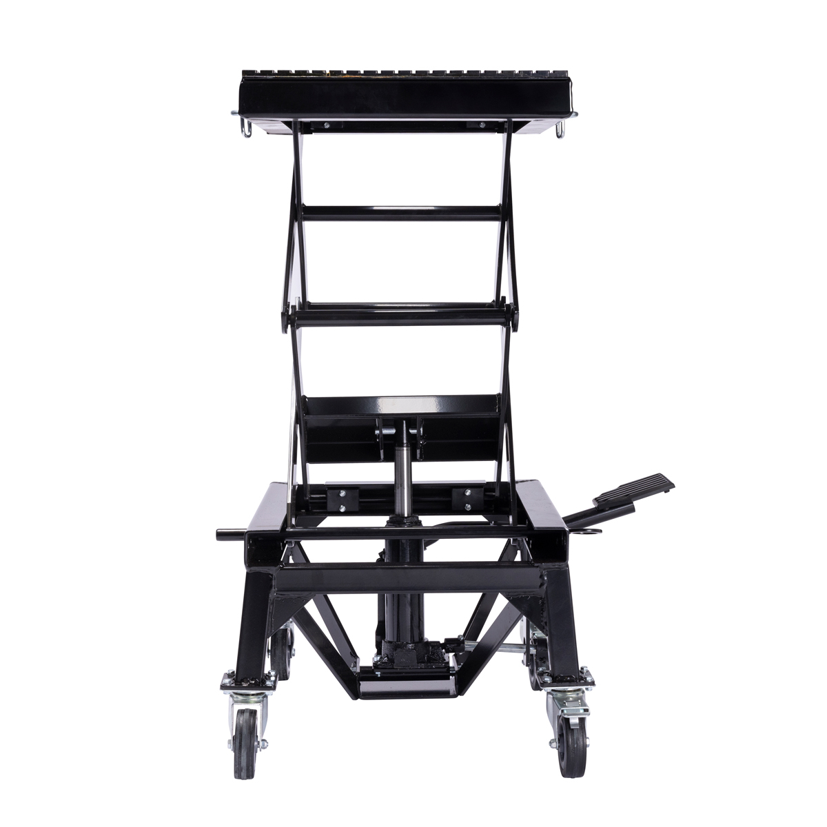 SGS 135Kg Hydraulic Scissor Motorcycle Lift with Wheels
